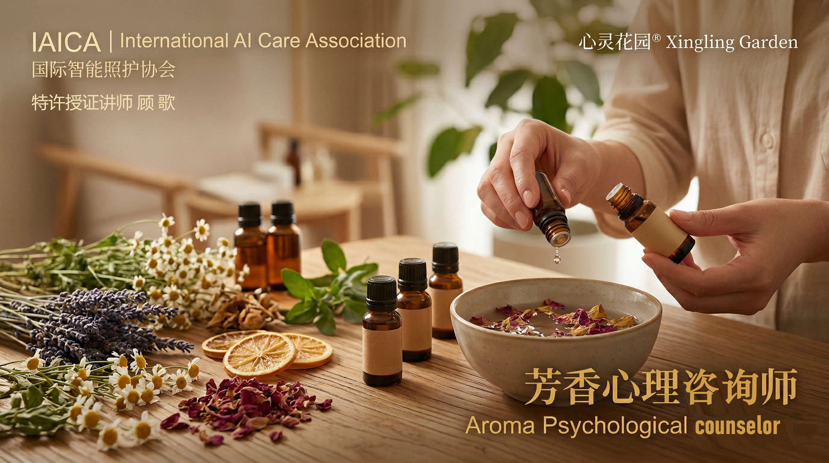 芳香心理咨询师（二级）认证课程 招生简章